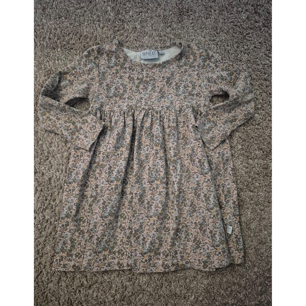 Wheat organic cotton dress size 3 years